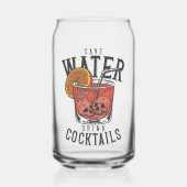 "Sauvez de l'eau buvez des cocktails" Crânes (Recto)