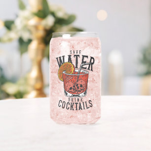 "Sauvez de l'eau buvez des cocktails" Crânes