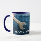 Sauvez de l'eau Ringer Mug (Gauche)
