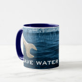 Sauvez de l'eau Ringer Mug (Devant gauche)