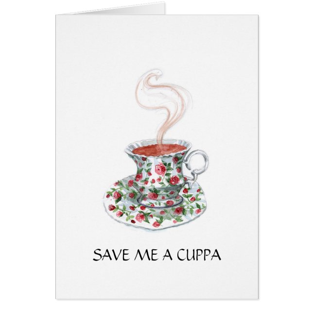 Sauvez / Faites de moi un Cuppa ! (Devant)