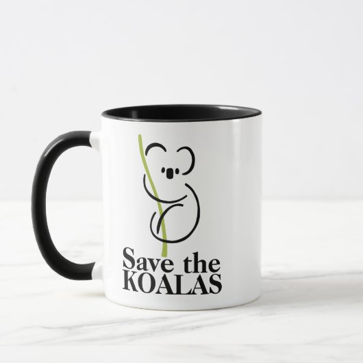 Sauvez la Mug de Koalas (Gauche)