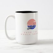 Sauvez La Mug De Requin De Baleine (Gauche)
