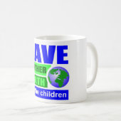 Sauvez la planète Mug (Devant droit)