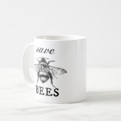 Sauvez la tasse d'abeilles - ambiante - jour de la (Devant gauche)