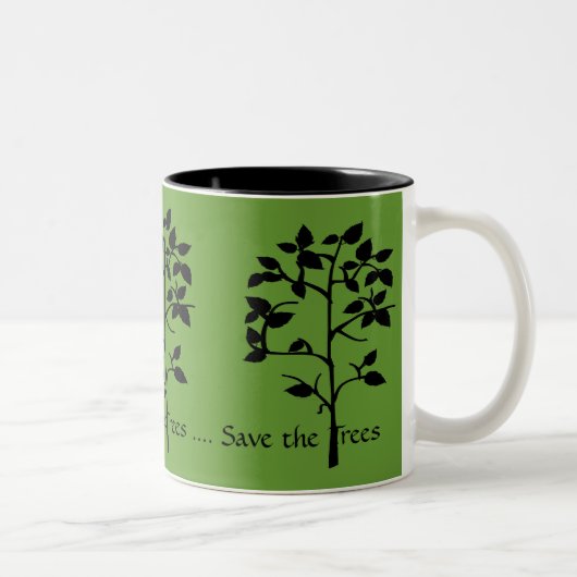 Sauvez la tasse d'arbres (Droit)