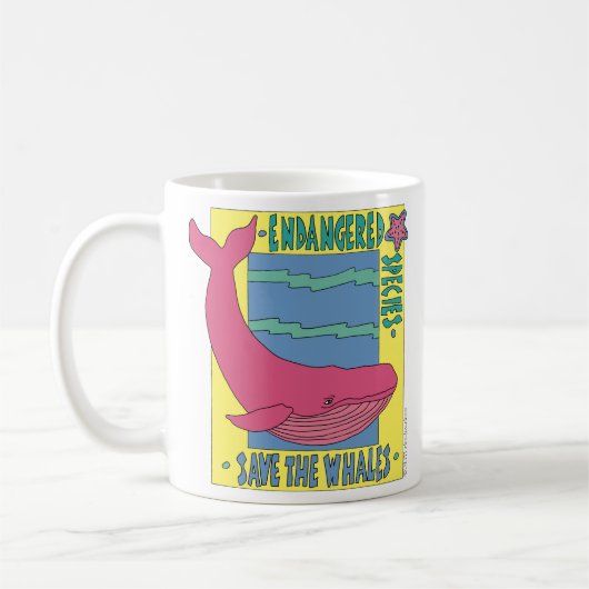 Sauvez la tasse de baleines (Gauche)