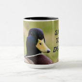 Sauvez la tasse de café de canards (Centre)