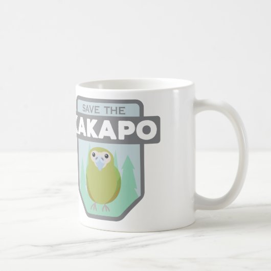 Sauvez la tasse de café de Kakapo (Droite)
