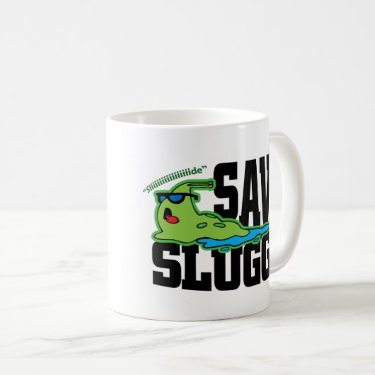 Sauvez la tasse de Sluggo (Devant droit)