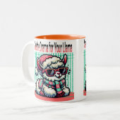 Sauvez le drame pour votre Llama Mug | Drôle Llama (Devant gauche)