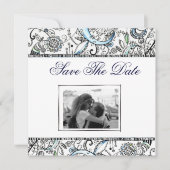 Sauvez le faire-part de mariage de date (Devant)