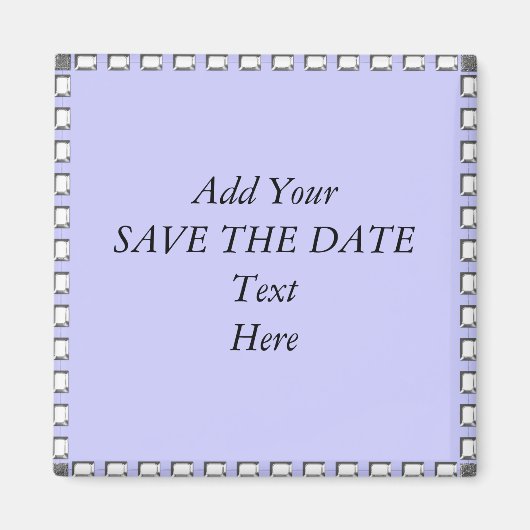 SAUVEZ le magnet de DATE CRÉENT VOS PROPRES (Devant)