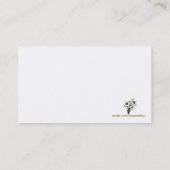 Sauvez le modèle de carte de clôture de date (Dos)