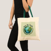 Sauvez le sac écologique Earth-Design (Devant (produit))