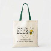 Sauvez le Sac fourre-tout des abeilles (Devant)