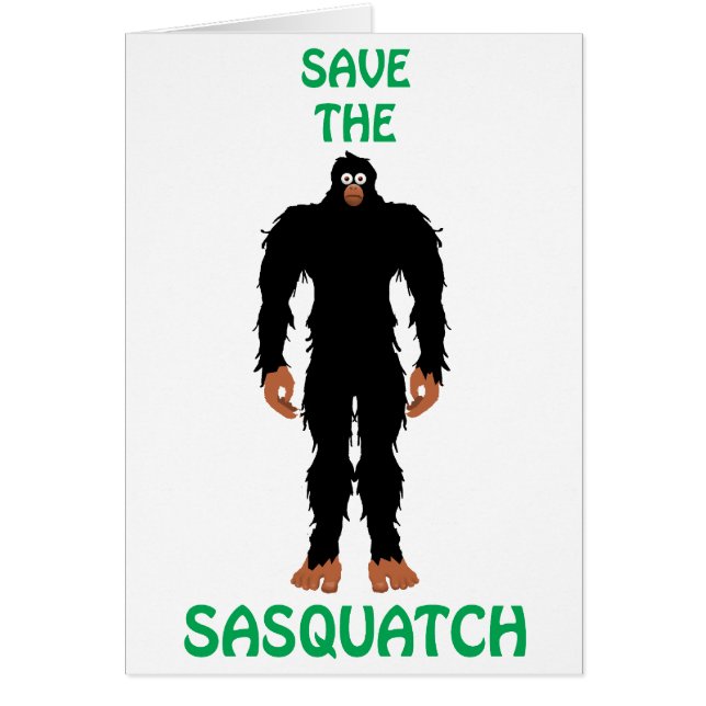 SAUVEZ LE SASQUATCH (Devant)