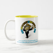 Sauvez le singe dans la tasse jaune moyenne (Gauche)