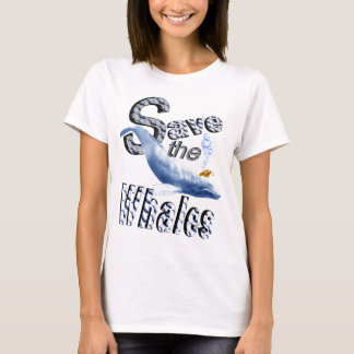 Sauvez le T-shirt de baleines