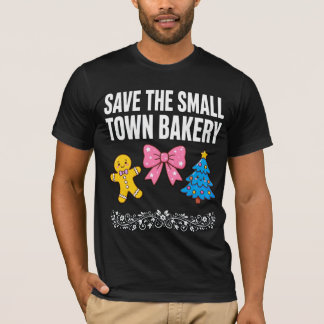 Sauvez le T-shirt de la boulangerie de petite vill