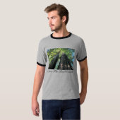 Sauvez le T-shirt de séquoias (Devant entier)