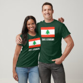 Sauvez le T-shirt du Liban Forest Green (Unisexe)