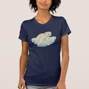 Sauvez le T-Shirt pour femmes ours polaire
