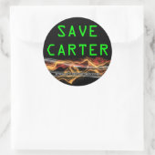 Sauvez les autocollants de Carter (Sac)