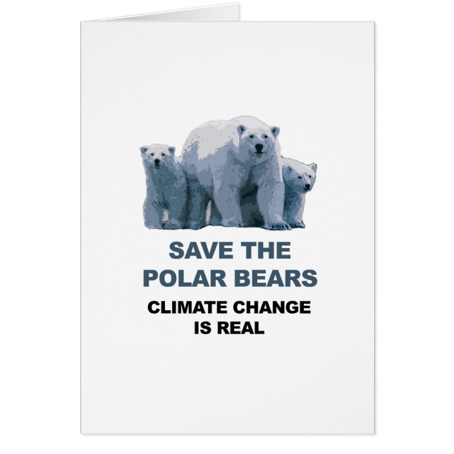 Sauvez les ours polaires (Devant)