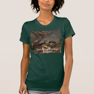Sauvez les Pangolins des femmes de T-shirt