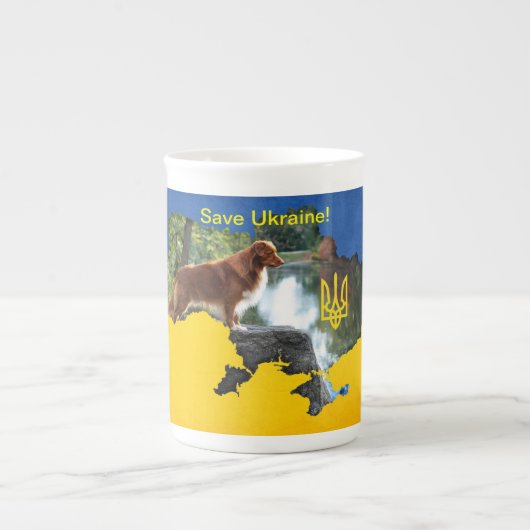Sauvez l'Ukraine Toller mug (Devant)