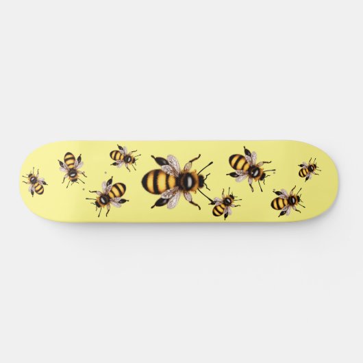 Sauvez nos abeilles Honeybee Skateboard (Horz)
