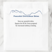 Sauvez nos autocollants de ciels pacifiques (Sac)