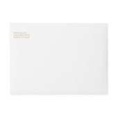 Sauvez nos économies de la date | les étiquettes (Devant)