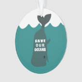 Sauvez nos océans Baleine d'Art De l'environnement (devant)