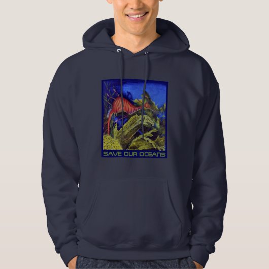 SAUVEZ NOTRE sweat shirt d'OCÉANS (Devant)