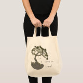 Sauvez un arbre ! Sac Shopping Arbre Art (Devant (produit))