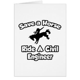 Sauvez un cheval, conduisez un ingénieur civil