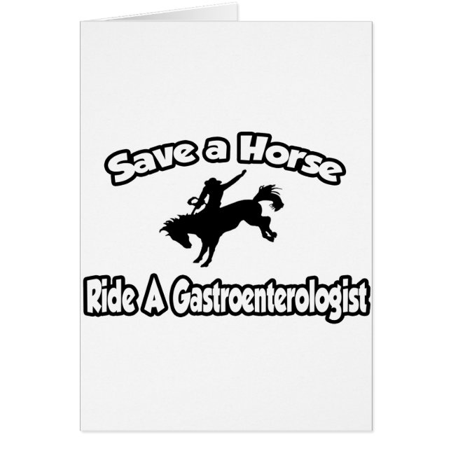 Sauvez un cheval, promenez un gastroentérologue (Devant)