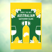 Sauvignon Blanc Wine Drinker Raamsticker (Vel 3)
