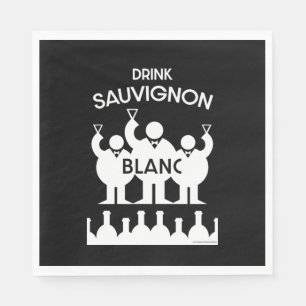 Sauvignon Blanc Wine Drinker Servet