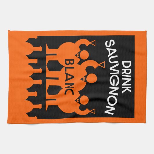 Sauvignon Blanc Wine Drinker Theedoek (Horizontaal)