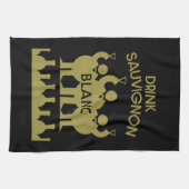 Sauvignon Blanc Wine Drinker Theedoek (Horizontaal)