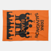 Sauvignon Blanc Wine Drinker Theedoek (Horizontaal)