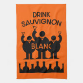 Sauvignon Blanc Wine Drinker Theedoek (Verticaal)