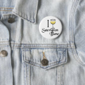 Sauvignon Blanc Wine Lover Gifts Ronde Button 5,7 Cm (In situ)