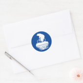 Sauvons la planète : Stickers ronds à vélo à ours  (Enveloppe)