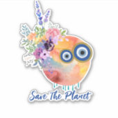 Sauvons Les Stickers Planète (Devant)