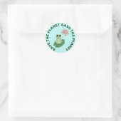 Sauvons Les Stickers Planète Cute Frog (Sac)