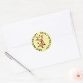 Sauvons nos Stickers Faune, Graphique en Giraffe (Enveloppe)